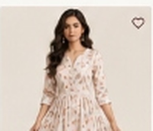 Printed Cotton Dress